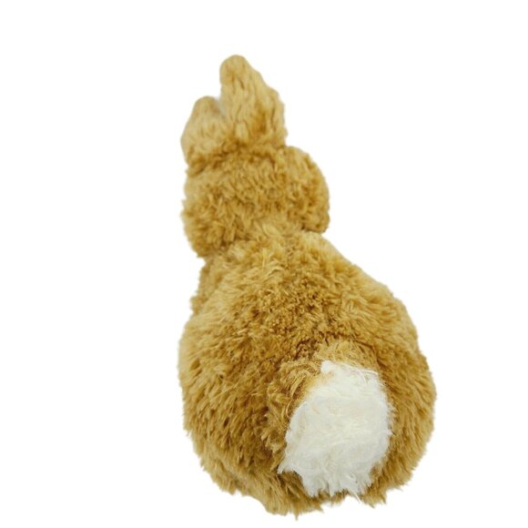 Easter Bunny 10 in Plush Cotton Tail Rabbit Spring Realistic Stuffed Animal Toy - Picture 6 of 8